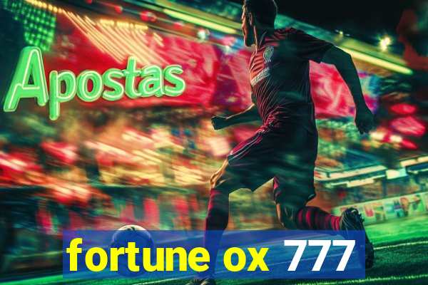 fortune ox 777